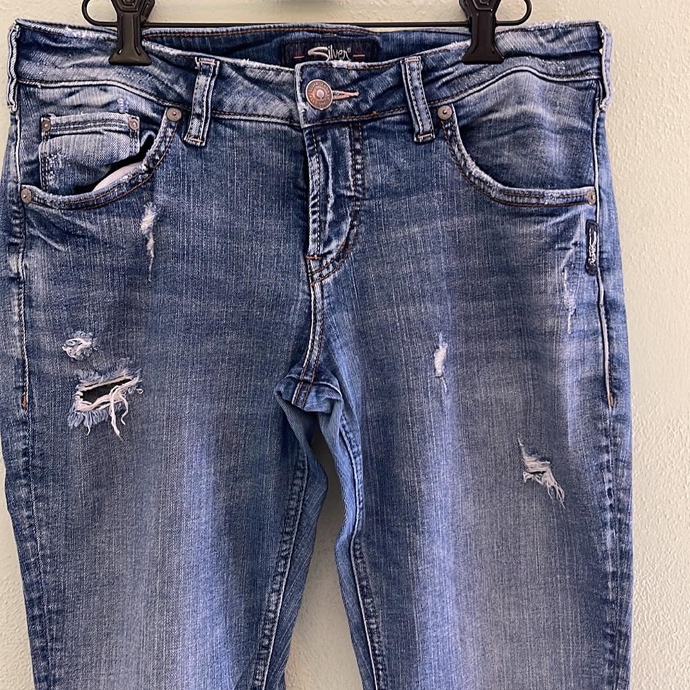 Jeans size 28 - Crop length 25”